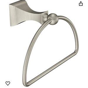 NIB Moen Retreat Collection Brushed Nickel Bathroom Hand Towel Ring